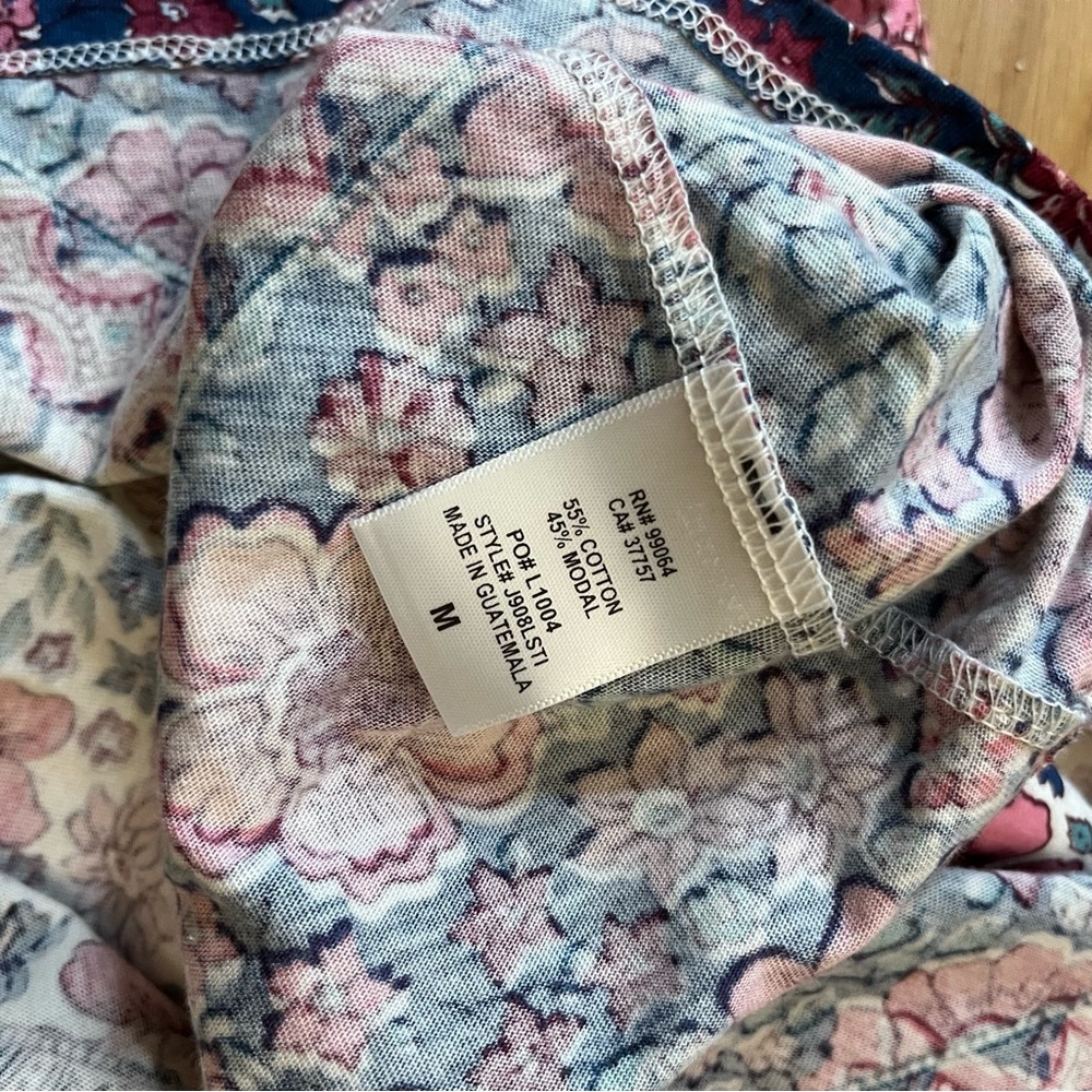 NWT BILLABONG Stick Around Floral Tank Top (Medium) - Picture 6 of 6